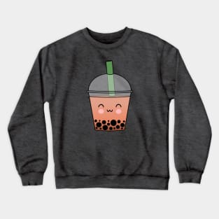 Mocha bubble tea Crewneck Sweatshirt